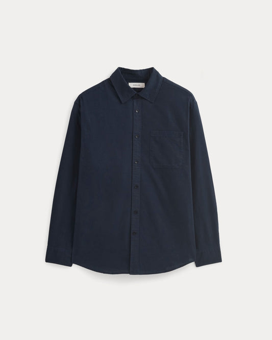 Lightweight Oversized Oxford | Navy