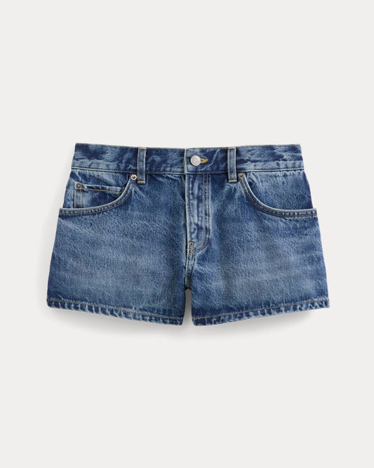 Everlane x Elena Bonvicini Pacific Short | Blue Bird Indigo