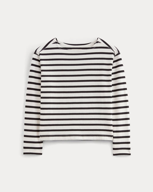 The Mariner Tee | Bone / Black