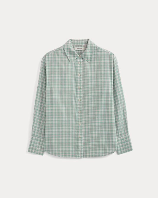 Everyday Shirt in Silky Cotton | Gray Mist