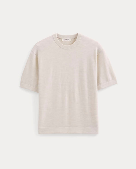Ultrasoft Sweater Tee | Heathered Oat