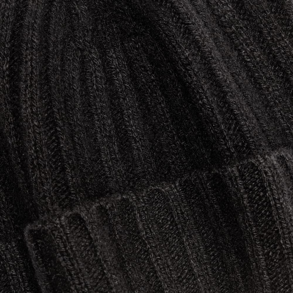 The Cashmere Beanie | Black