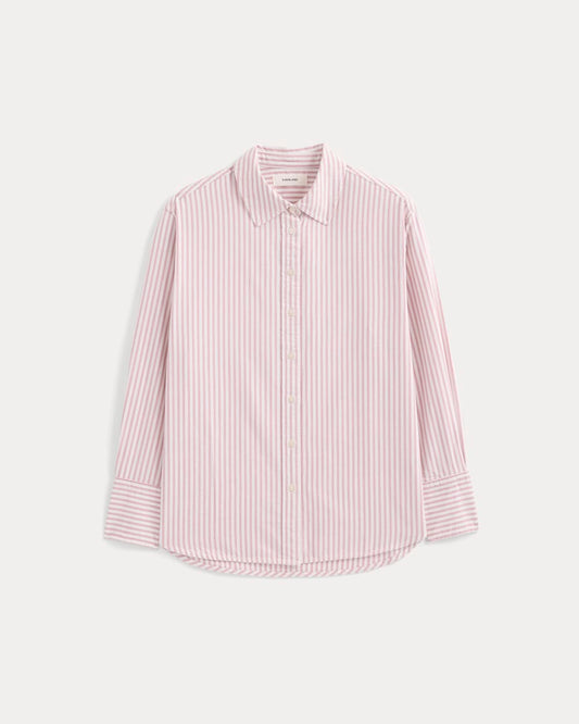 Everyday Oxford Shirt | Bone/Heather Rose