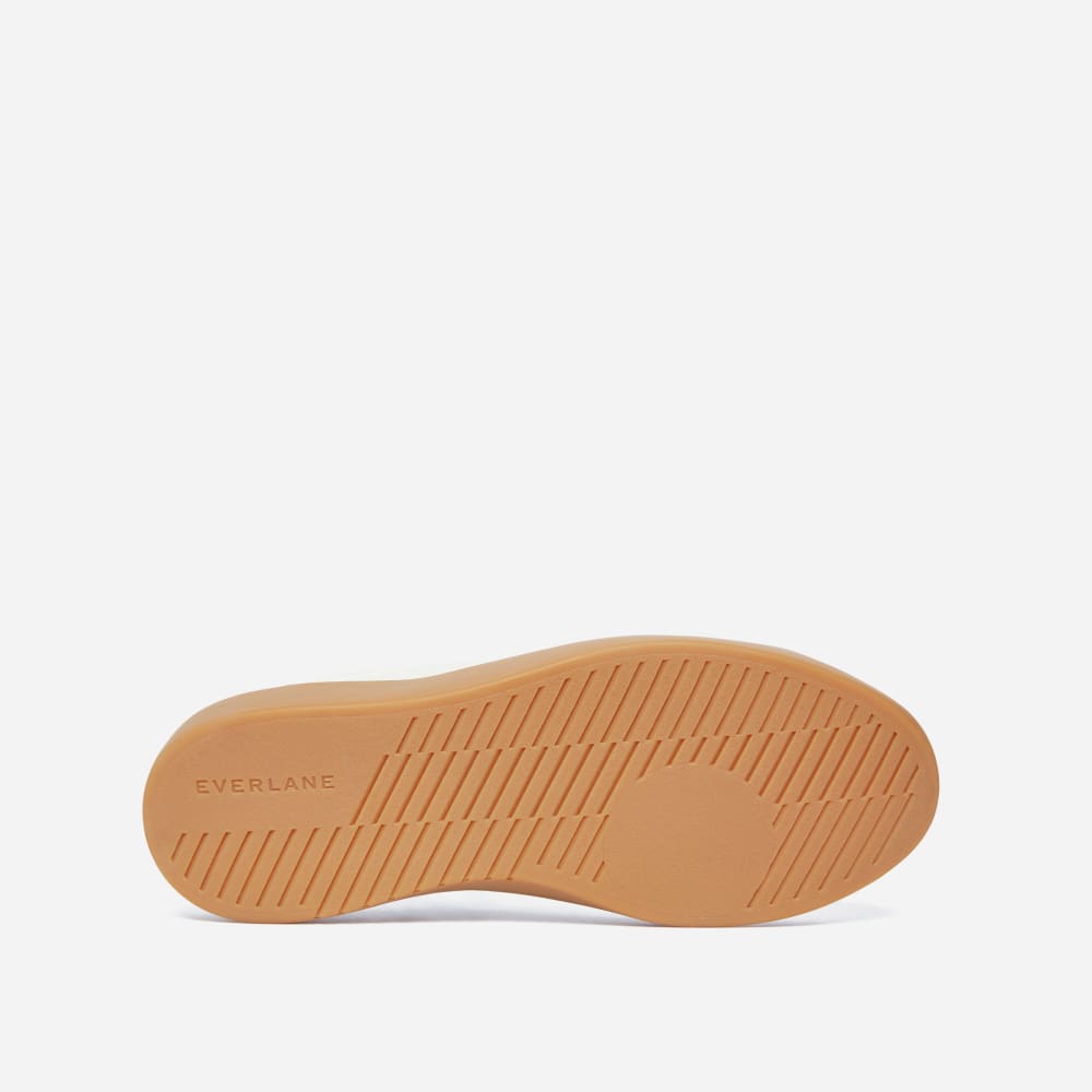 The ReLeather® Tennis Shoe | White / Gum Sole