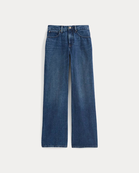 Relaxed Mid-Rise Bootcut Jean | Dark Indigo