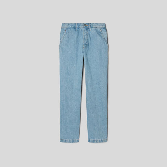 The Cinch Back Utility Jean | Sunkissed Blue
