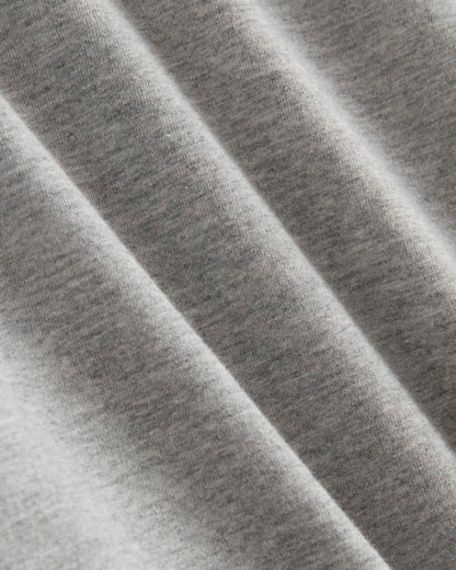 The Essential Organic Crew |  Heathered Grey