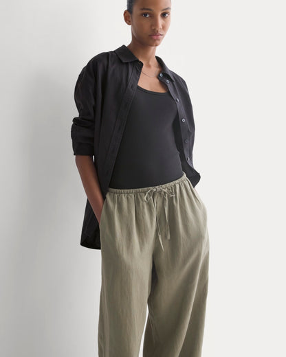 The Drawstring Pant in Linen | Overland