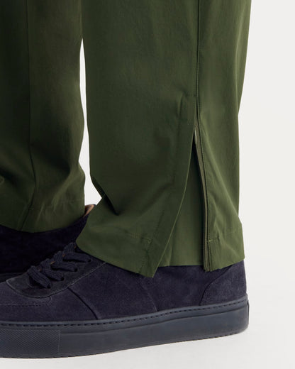 Transit Recycled Nylon Jogger | Dark Forest