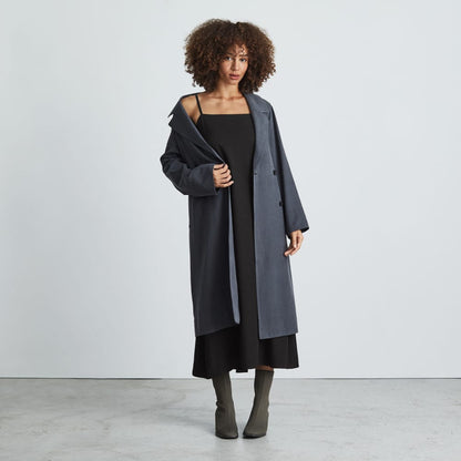 The Japanese GoWeave®  Slip Dress | Black
