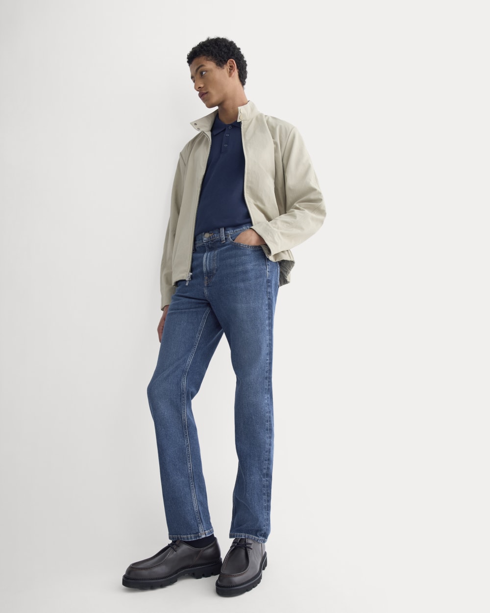 Comfort-Stretch Slim-Fit Jean | Dark Indigo