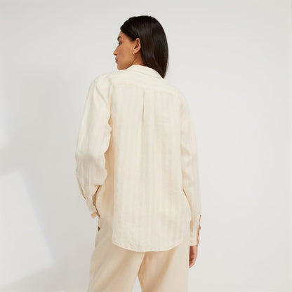 The Must-Have Shirt in Linen | Brazilian Sand / Canvas Tan