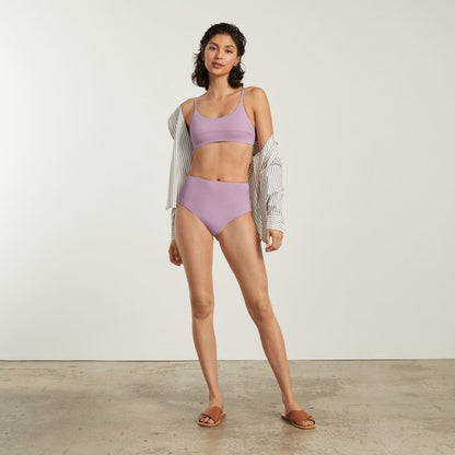 The High-Rise Hipster Bottom | Lilac