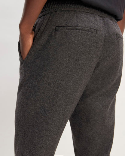 The Wool Flannel Pant | Heather Charcoal