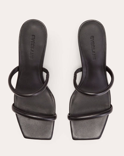 The Double Strap Heel | Black