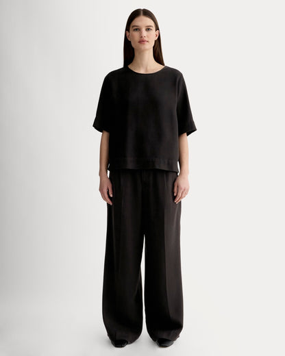 The Relaxed Tee in Buttersoft | Black