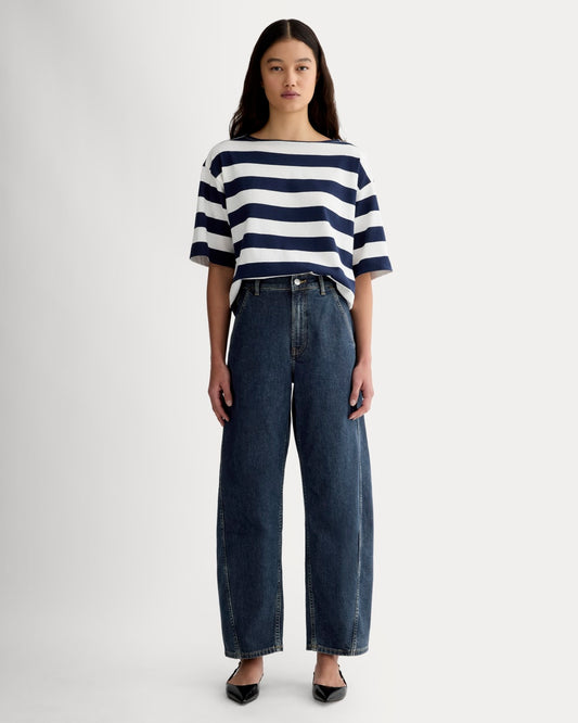 The Way-High® Twist Curve Jean | Indigo Rinse