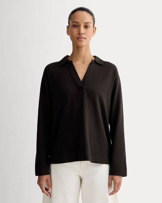 The Mariner Rugby Top | Black