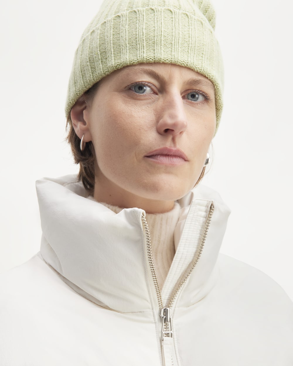 The Cashmere Beanie | Seafoam Green