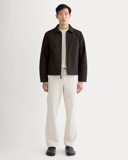 The Filled Harrington Jacket | Black