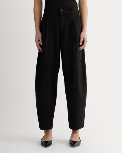 The Everywhere Pant in Stretch Linen | Black