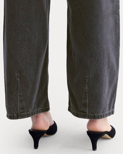 Loose Curve Jean | Carbon Midnight