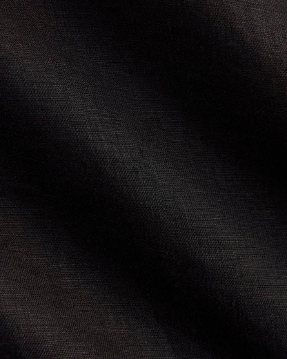 The Muscle Top in Linen | Black