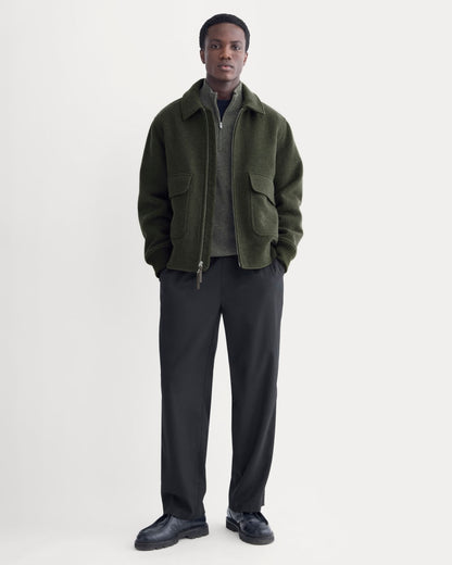 ReWool Flight Jacket | Heather Beech