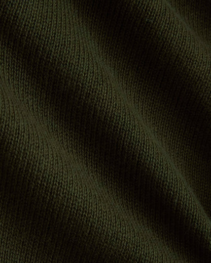The Classic Cardigan in Everyday Cotton | Dark Green