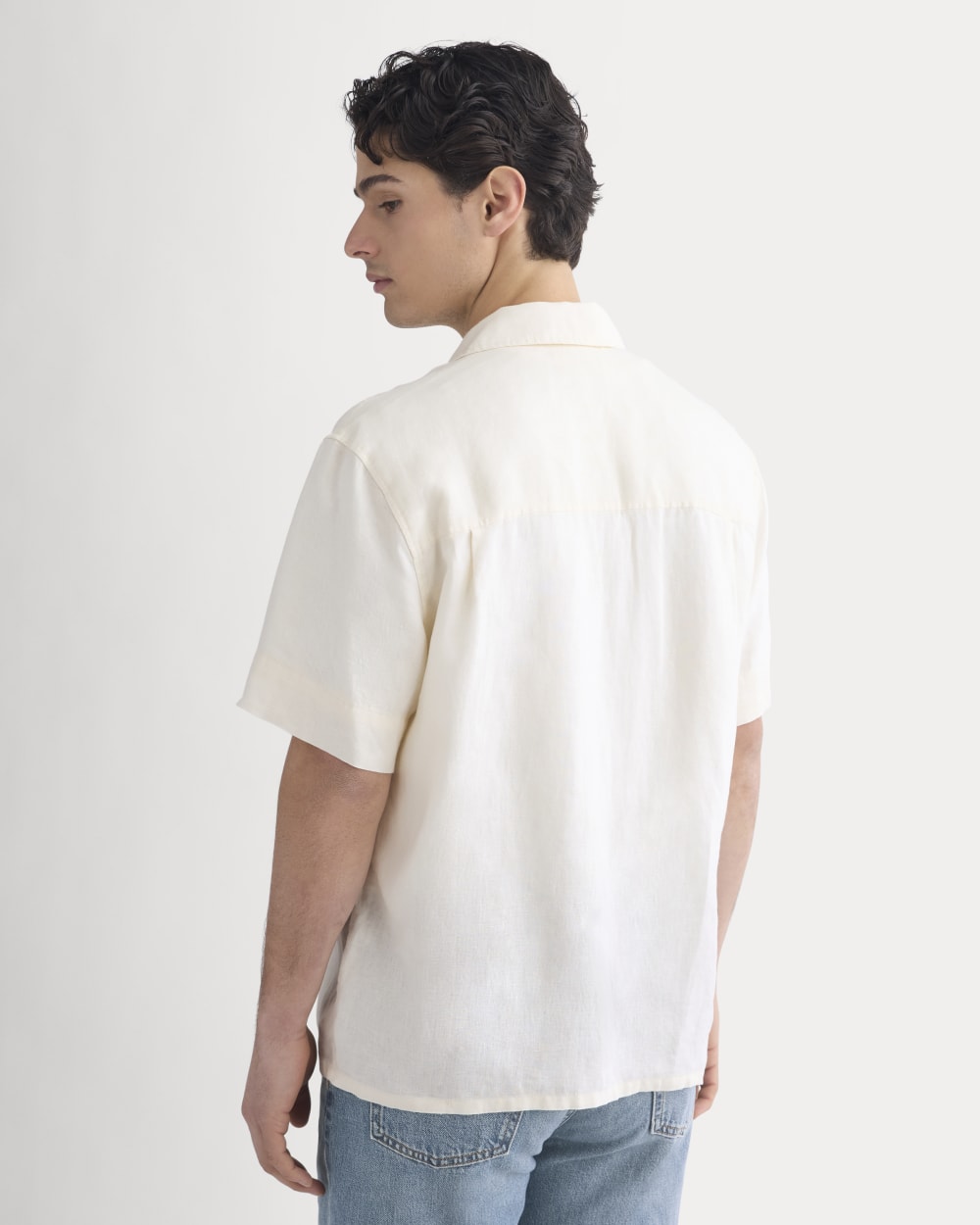 Linen Resort Shirt | Blue Wing Teal