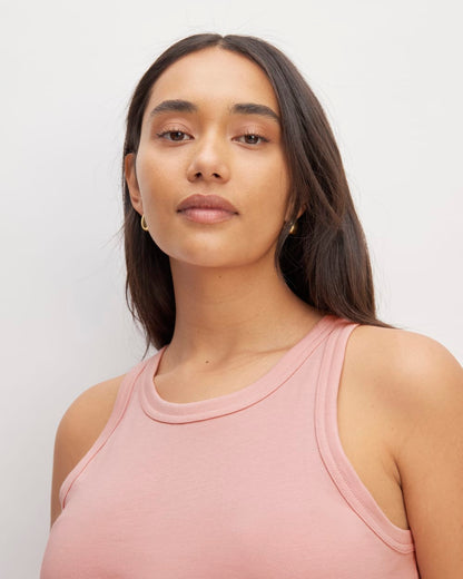 The Tank in Essential Cotton | Rose Pink