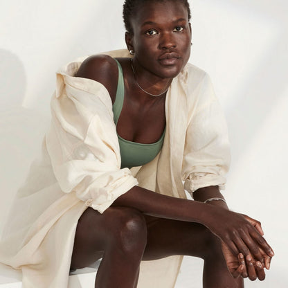 The Way-Long Linen Shirt | Canvas
