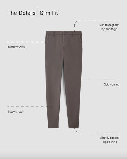 The Performance Chino | Uniform | Pale Green | Slim