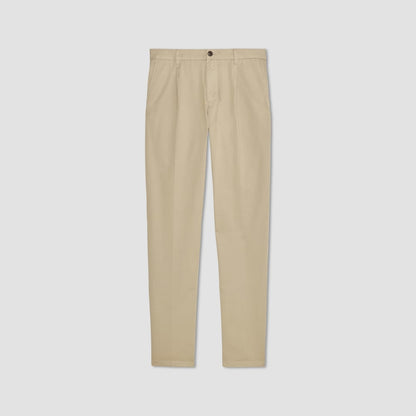 The Pleated Air Chino | Trench Coat Khaki