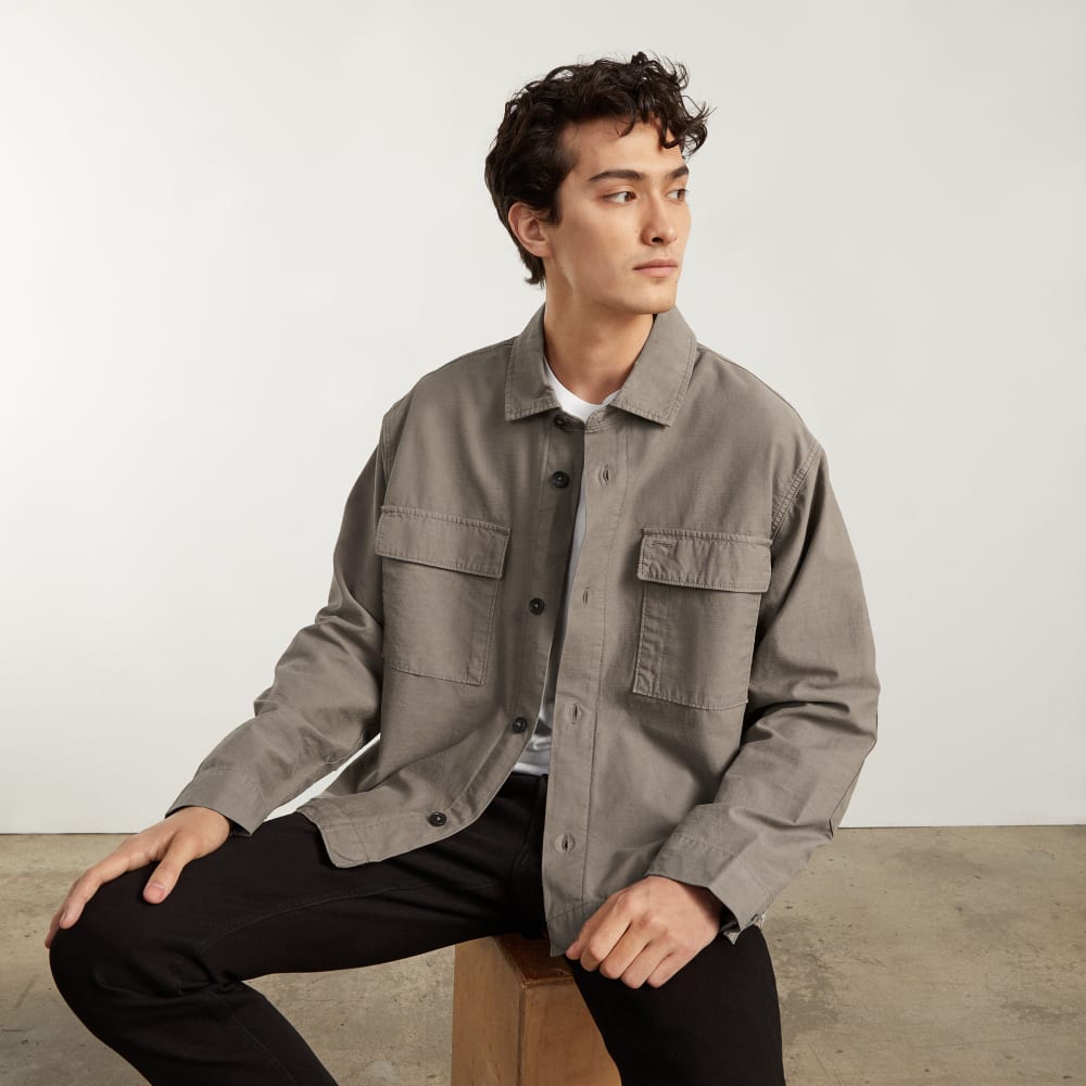 The Everyone Spring Shirt Jacket | Clay