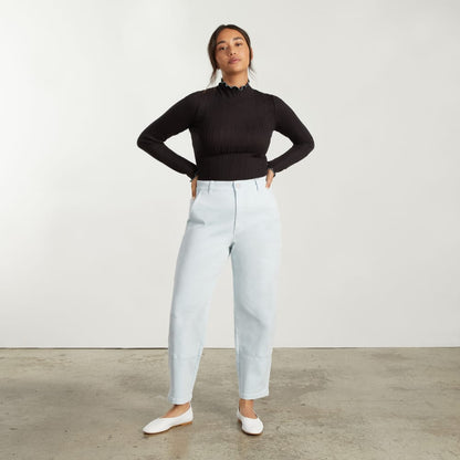 The Utility Barrel Pant | Sky Blue | Regular
