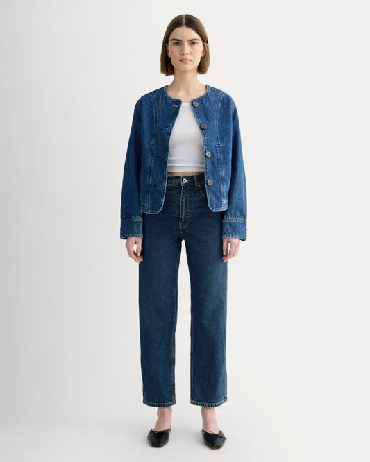 The Way-High® Jean 2.0 | Dark Indigo | 27.5” Inseam