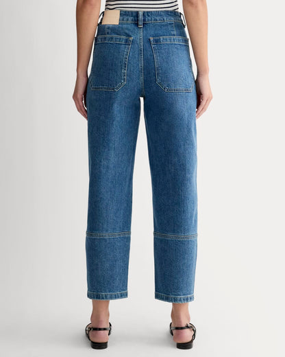 The Utility Barrel Pant | New Blue | Regular