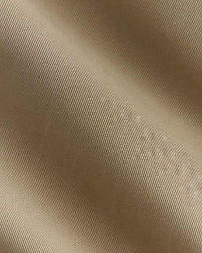 The Draper Pleated Pant in Buttersmooth | Ash Brown | 32" Inseam
