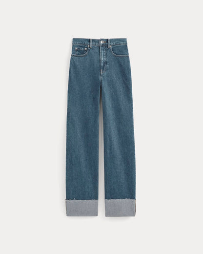 The Way-High® Sailor Jean 2.0 | Mid Indigo | 29.5" Inseam