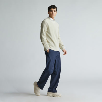 The No-Sweat Ribbed Crew | Pelican