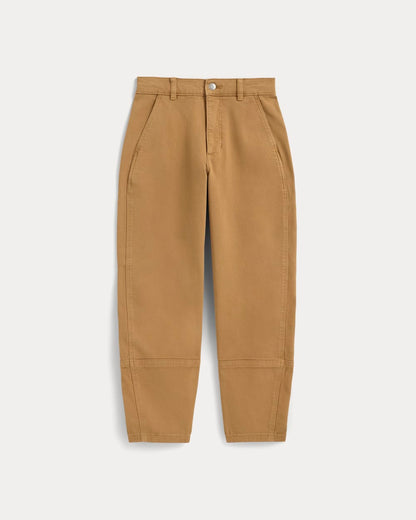 The Utility Barrel Pant | Oak Brown | Regular