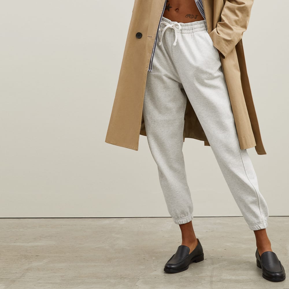 The Track Jogger | Light Heather Grey