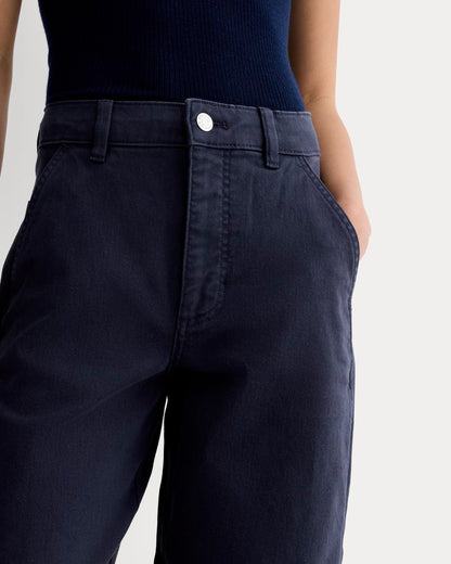 The Utility Barrel Pant | Navy | Regular