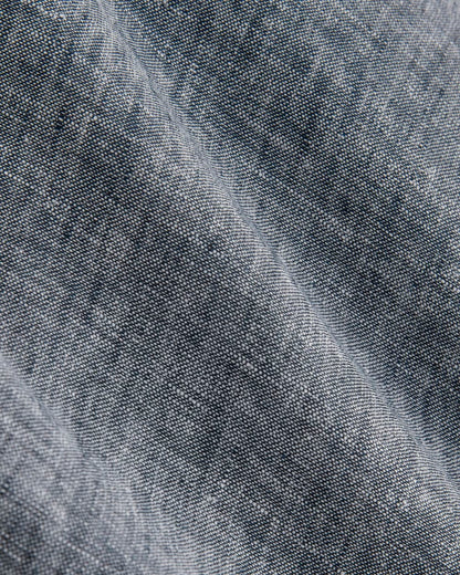 The Linen Trouser | Navy Chambray