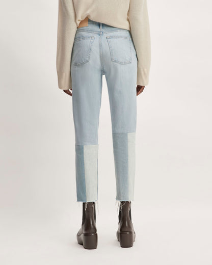 The ’90s Cheeky® Mended Jean | Patched Indigo | 28.5" Inseam