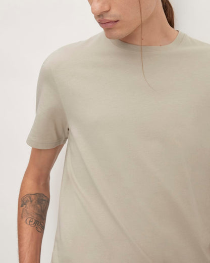 The Essential Organic Crew | Trench Coat Khaki
