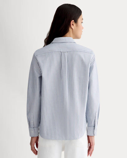The Must-Have Oxford Shirt | Bone / Mazarine Blue