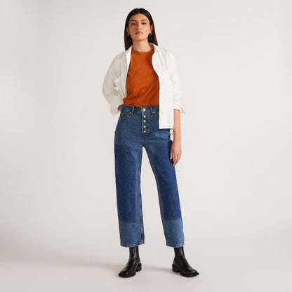 The Painter Jean | Multi Patchwork  | 29.5"
