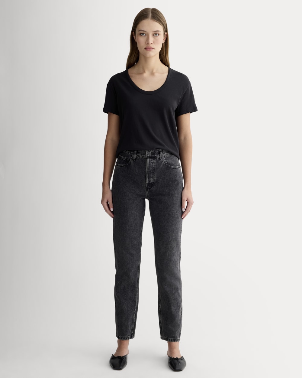 The ’90s Cheeky® Jean | Washed Black | 28.5" Inseam